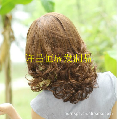 【恒瑞厂家直销仿真短款发套 齐刘海梨花头 时尚饰品模特假发批发】价格,厂家,图片,假发,尤会娜(个体经营)-